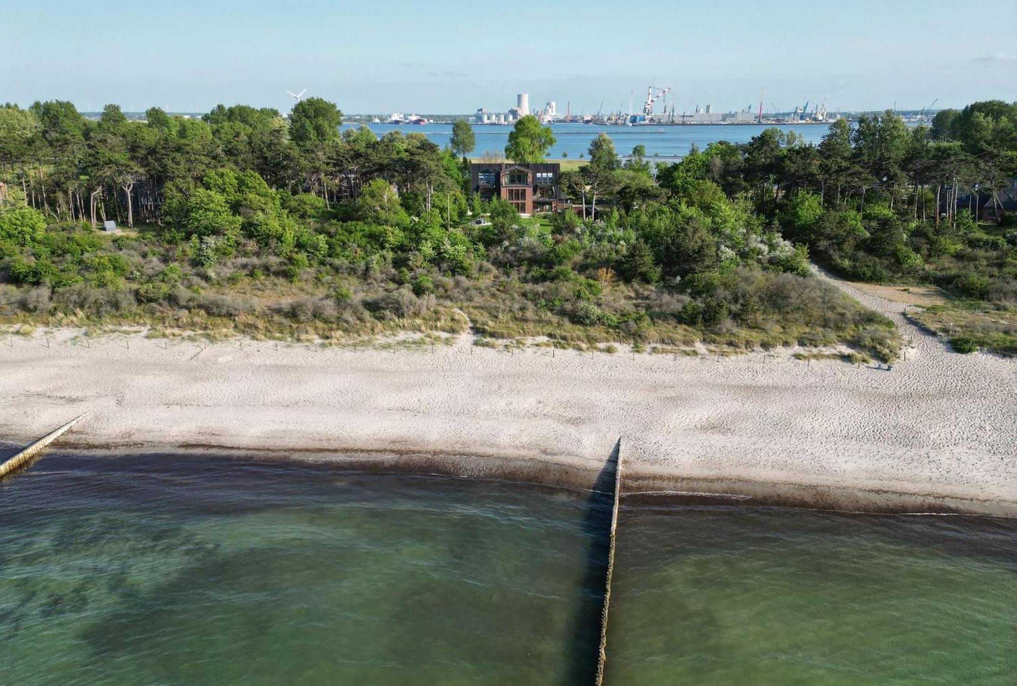 Villa Schmidt - Strandhaus Direkt Am Meer Mit Sauna, Sport Und Duenengarten II روستوك المظهر الخارجي الصورة