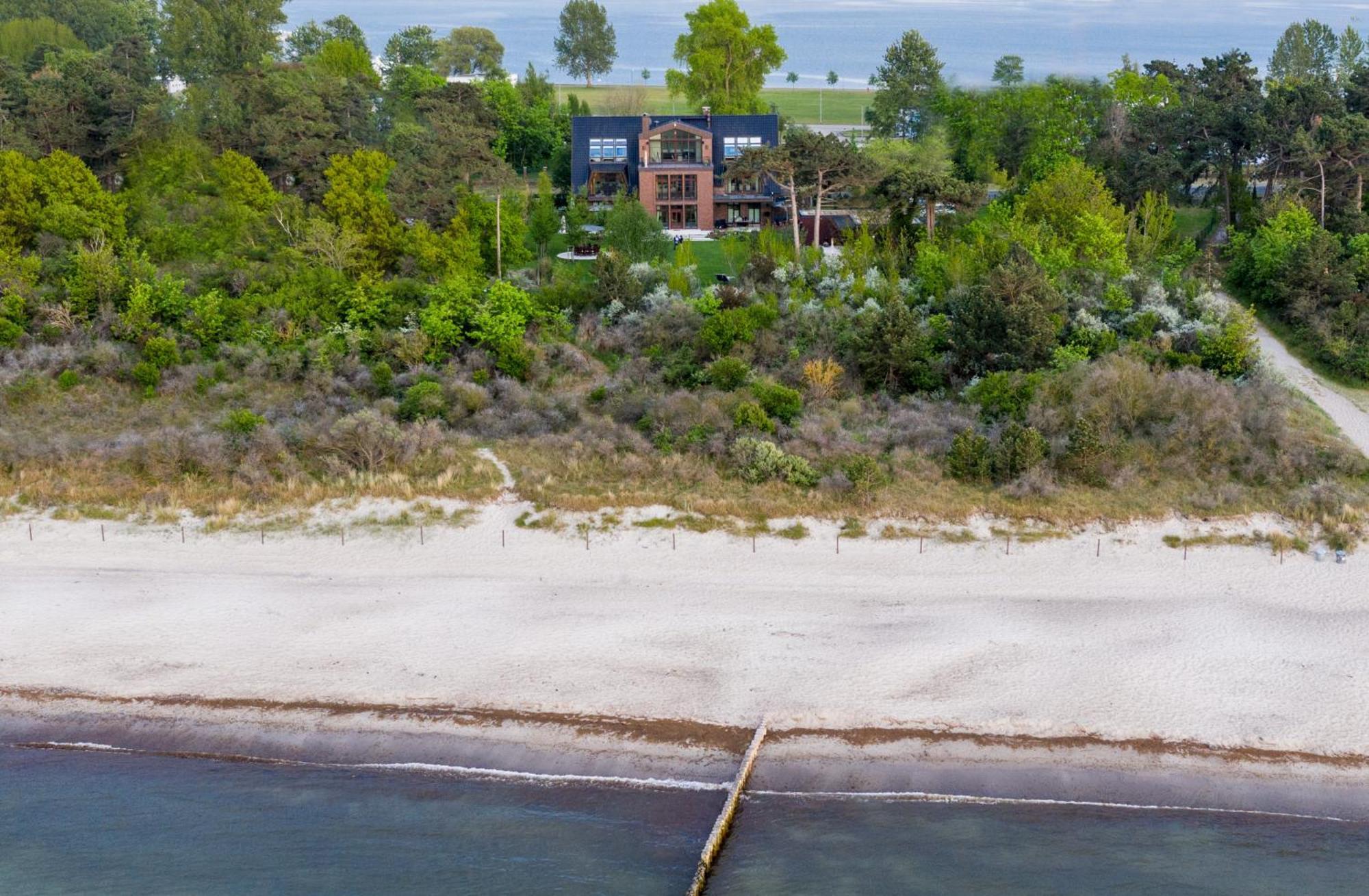 Villa Schmidt - Strandhaus Direkt Am Meer Mit Sauna, Sport Und Duenengarten II روستوك المظهر الخارجي الصورة